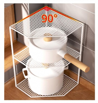 Transform Your Kitchen with a Space-Saving Corner Pot Rack